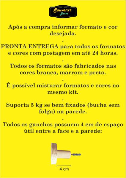 Gancho de parede Mdf laminado Carrinho - Souvenir Decor Imagem de Gancho de parede Mdf laminado Carrinho
