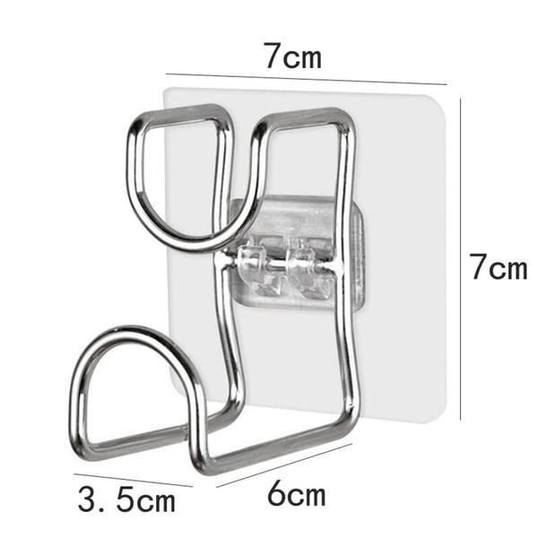 Imagem de Gancho de Parede Para Bacias Suporte de Metal Banheira Cozinha