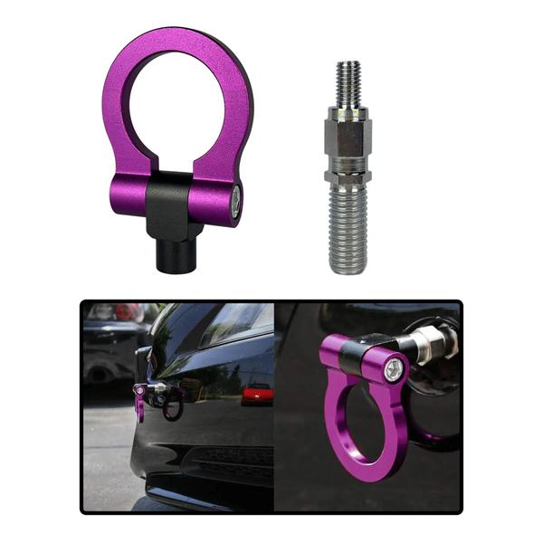 Imagem de Gancho Engate Reboque Esportivo Tow Hook Modelo Japones Roxo