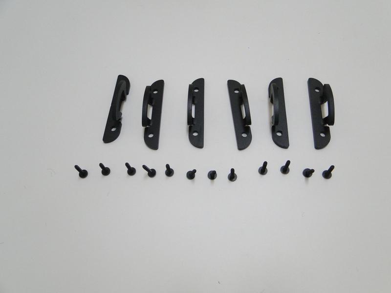 Gancho para caçamba kit 6 peças p/ duster oroch - scar acessorios Imagem de Gancho para caçamba kit 6 peças p/ duster oroch
