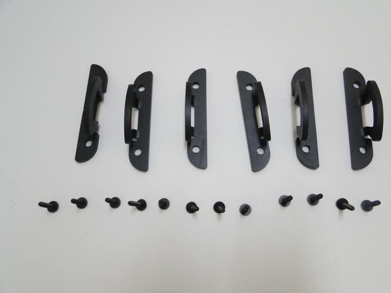 Gancho para caçamba kit 6 peças p/ duster oroch - scar acessorios Imagem de Gancho para caçamba kit 6 peças p/ duster oroch