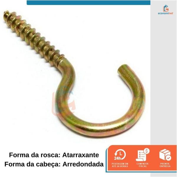 Gancho Para Madeira Starfer 17 X 60Mm 200 Imagem de Gancho Para Madeira Starfer 17 X 60Mm 200