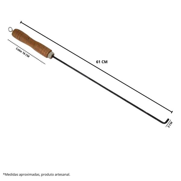Imagem de Gancho para Mexer Lenha/ Carvão - Biasan