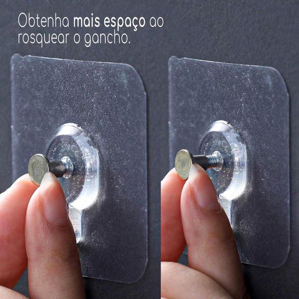 Gancho Parede Adesivo Banheiro Toalha Cabideiro Cozinha 5 Un - TEX WEB Imagem de Gancho Parede Adesivo Banheiro Toalha Cabideiro Cozinha 5 Un