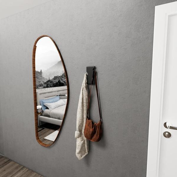 Gancho Parede Porta Suporte Cabideiro Multiuso Preto Fosco - Greni Metais Imagem de Gancho Parede Porta Suporte Cabideiro Multiuso Preto Fosco