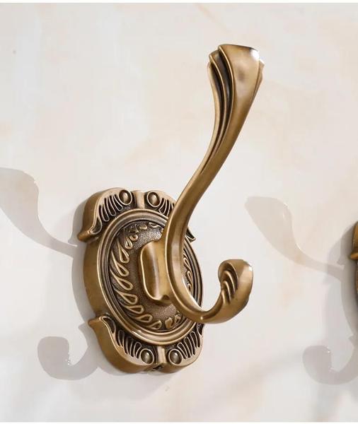 Ganchos de Metal para Parede - Suporte para Roupa, Toalha, Chapéu e Bolsa Imagem de Ganchos de Metal para Parede - Suporte para Roupa, Toalha, Chapéu e Bolsa