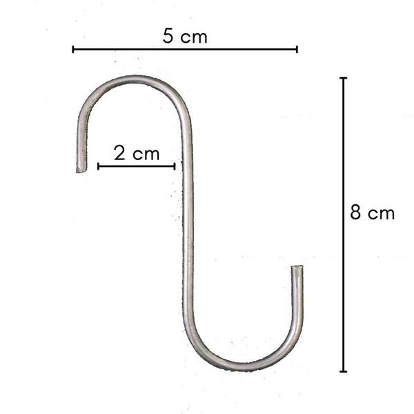 Imagem de Ganchos Multiuso De Fixação Para Vasos De Parede E Jardim Vertical