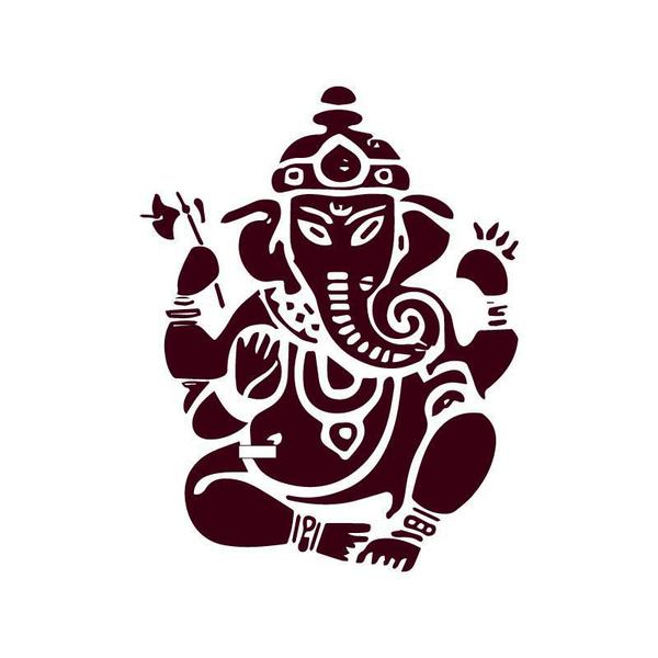 Imagem de Ganesha - Adesivo De Parede