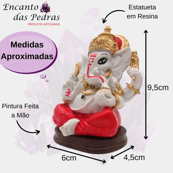 Imagem de Ganesha Colorida 9,5cm