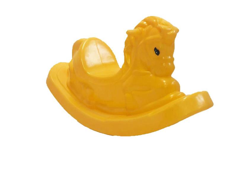 Gangorra Cavalinho - Amarelo para meninos e meninas - Valentina Imagem de Gangorra Cavalinho - Amarelo para meninos e meninas