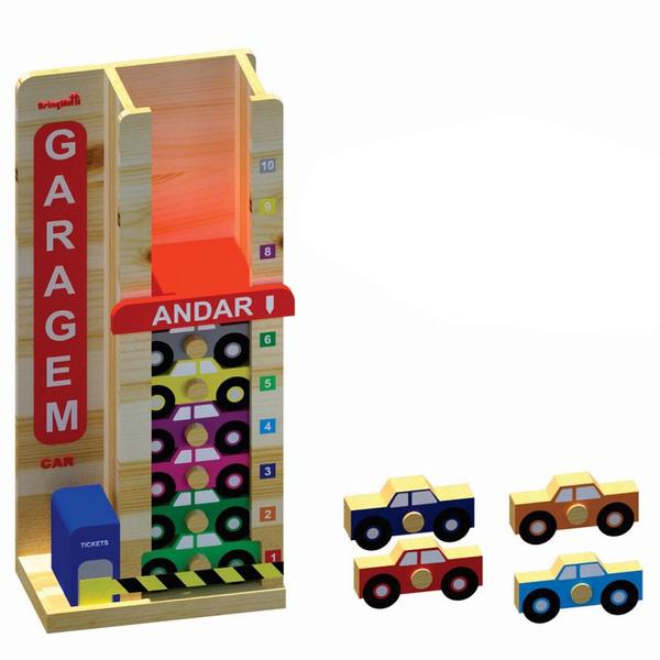 Imagem de Garagem Car Brinquedo Educativo E Pedagógico