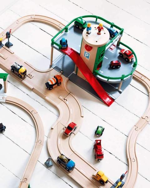 Imagem de Garagem de estacionamento BRIO World 33204 Railway com carros de brinquedo de 3 anos ou mais