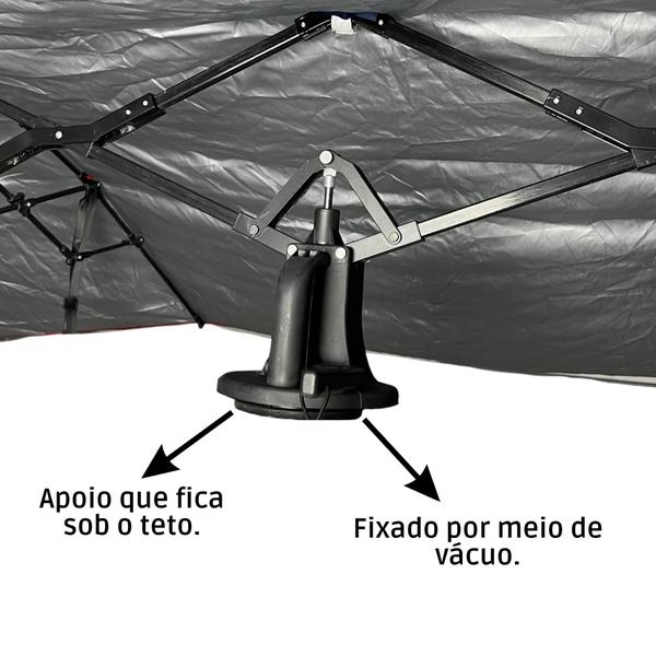 Imagem de Garagem Móvel Universal Veicular Carro Caminhonete Versátil