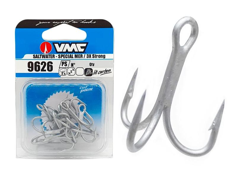 Imagem de Garateia VMC Saltwater 3X Strong 9626PS Nº3/0 - 10 Unidades