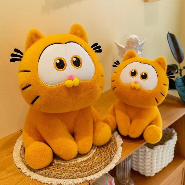 Imagem de Garfield Pelúcia 25cm - Brinquedo de Pelúcia para Bebê