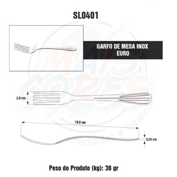 Imagem de Garfo Faca Colher Inox 36 Peças Talheres