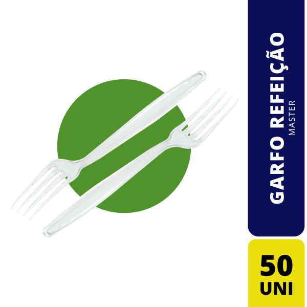 Imagem de Garfo Refeicao Master 50 Un - Elite