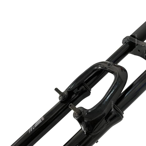 Imagem de Garfo Suspensão Bike Aro 29 Amortecedor 2 Andar + Caixa Over