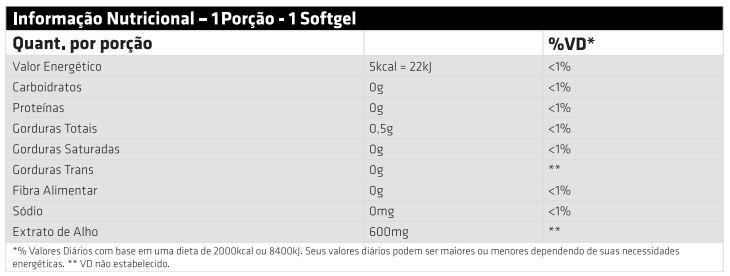 Imagem de Garlic Oil 600 mg (100 Softgel) - Padrão: Único