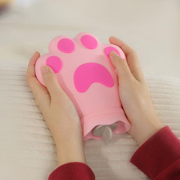 Garra de gato bonito portátil em forma de água mais quente enchi micro-ondas aquecendo bolsa quente dispositivo quente de inverno dropship multiuso - HTTN Imagem de Garra de gato bonito portátil em forma de água mais quente enchi micro-ondas aquecendo bolsa quente dispositivo quente de inverno dropship multiuso