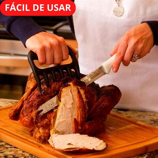 Imagem de Garra para Churrasco Desfiador de Carne Frango 2 Pçs