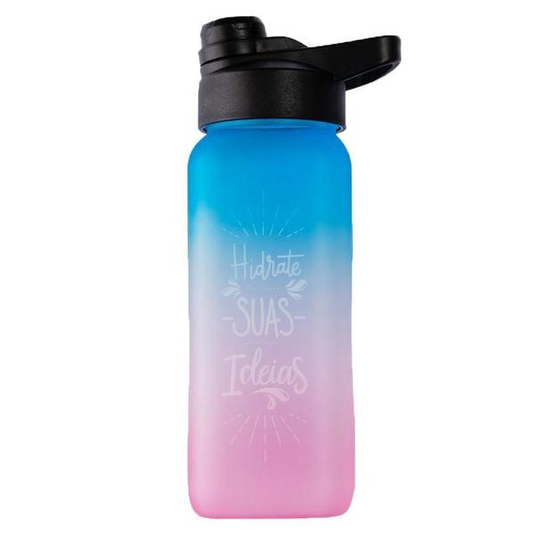 Garrafa 1L De Plastico ul C/Rosa - Clink Imagem de Garrafa 1L De Plastico ul C/Rosa