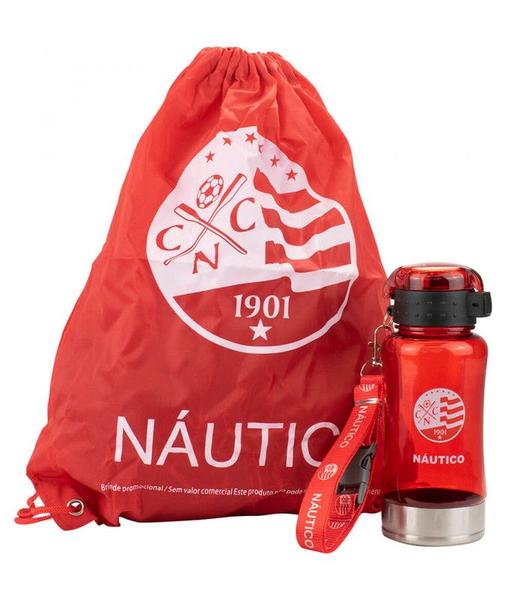 Imagem de Garrafa 500ml Com Mochila Tipo Saco - Náutico