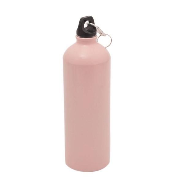 Imagem de Garrafa Academia Squeeze Alumínio Prime Rosa 750ml Mosquetão - Fratelli