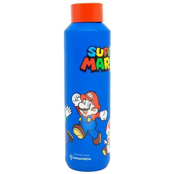 Imagem de Garrafa acqua 600ml turma do mario - Pillowtex