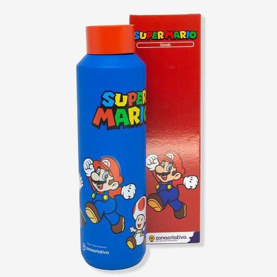 Imagem de Garrafa Acqua Turma Super Mario 600ml  Zona Criativa