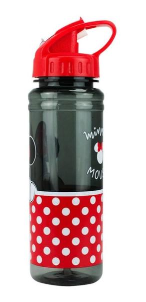 Imagem de Garrafa Água Feminina Canudo Minnie Mouse 700ml