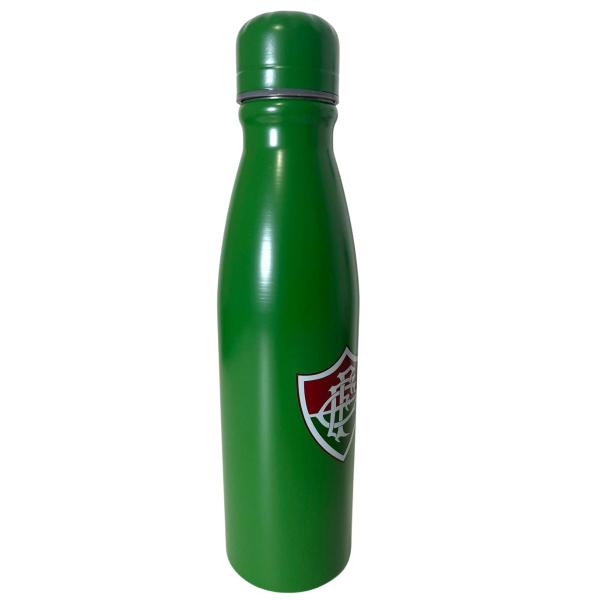 Imagem de Garrafa Aluminio 600 Ml Squeeze Oficial Fluminense Água Fria