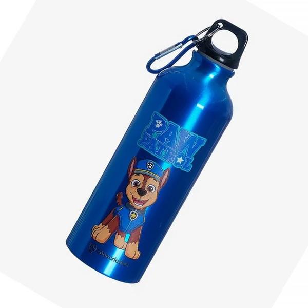 Imagem de Garrafa Alumínio com Mosquetão Chase Patrulha Canina 500ml 10073303 - ZonaCriativa