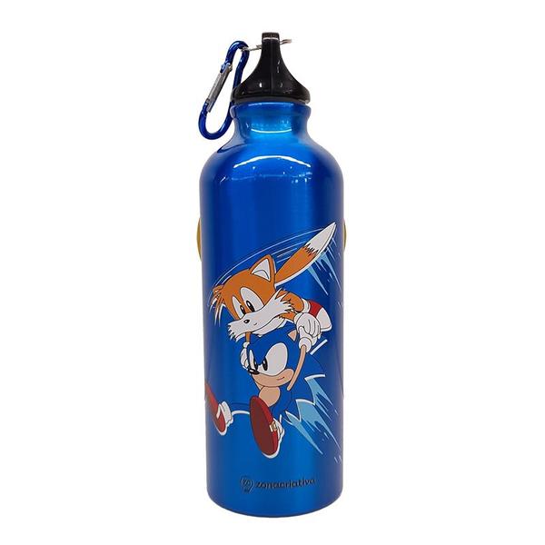 Imagem de Garrafa Alumínio com Mosquetão Sonic 500ml 10073255 - ZonaCriativa