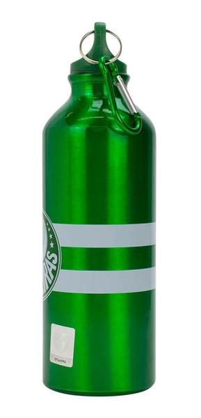 Imagem de Garrafa Alumínio Com Prendedor 500ml - Palmeiras