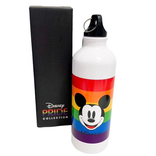 Imagem de Garrafa Alumínio Mickey Arco-íris 500ml - Disney Pride Collection - APS DECORAÇÃO