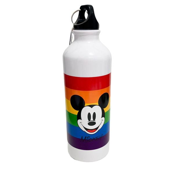 Imagem de Garrafa Alumínio Mickey Arco-íris 500ml - Disney Pride Collection - APS DECORAÇÃO