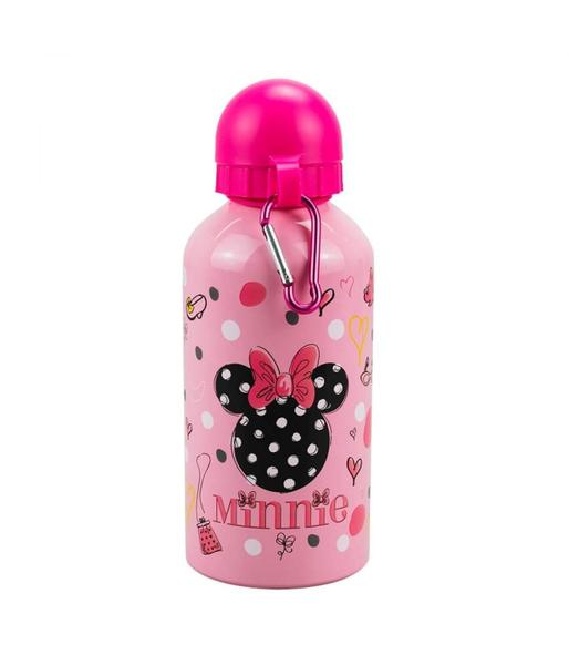 Imagem de Garrafa Alumínio Rosa Minnie Laço 500Ml - Disney