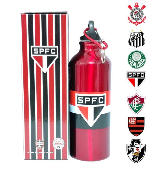 Imagem de Garrafa Aluminio Squeeze Corinthias Fc Futebol Oficial 500ml