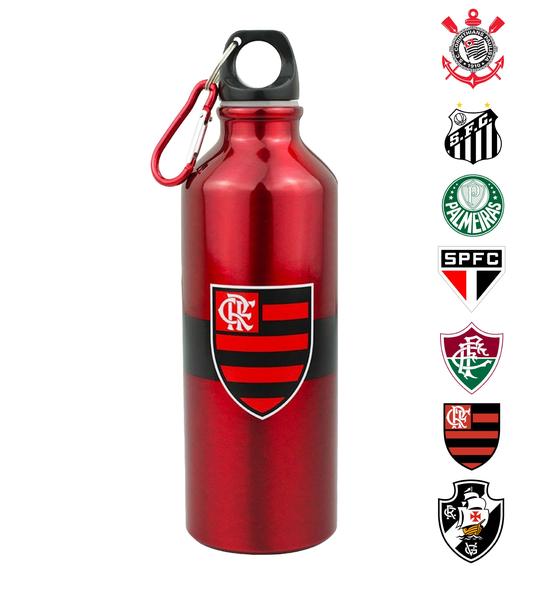 Imagem de Garrafa Aluminio Squeeze Santos Fc Futebol Oficial 500ml