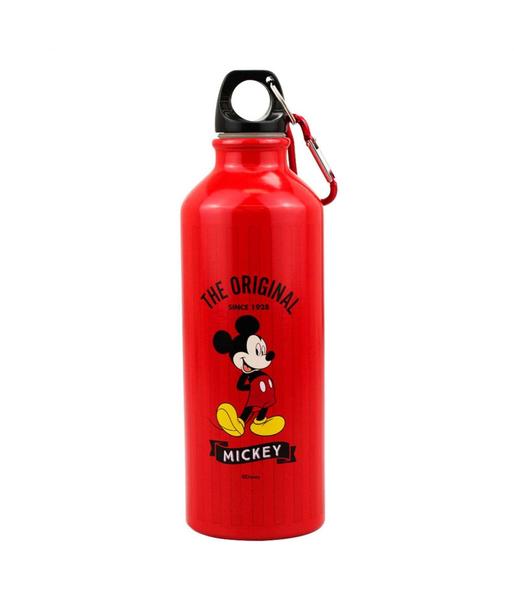 Imagem de Garrafa Alumínio Vermelho Disney Mickey Tapa Boca 500 ml - Taimes