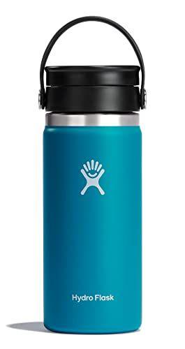 Imagem de Garrafa Boca Larga Hydro Flask 453ml com Tampa Flex Sip Laguna