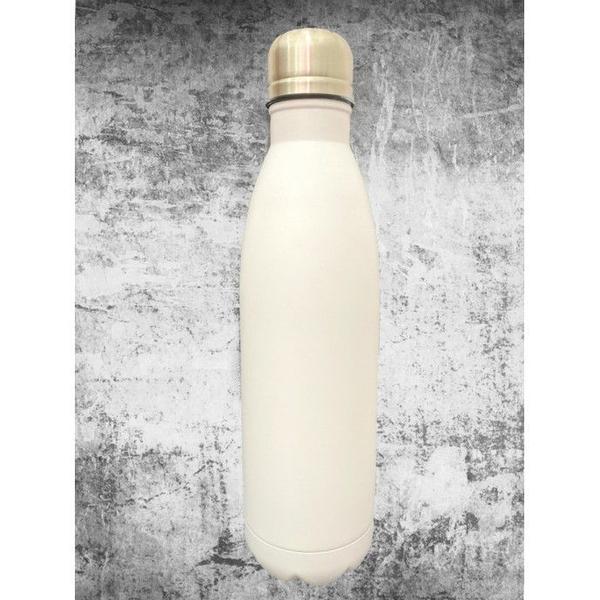 Garrafa Cantil inox Branco fosco - Sude Imagem de Garrafa Cantil inox Branco fosco