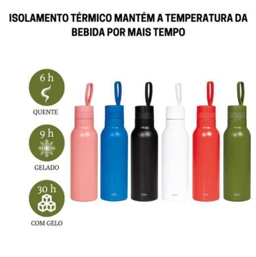 Imagem de Garrafa Color Térmica 500ml - Aço Inoxidável