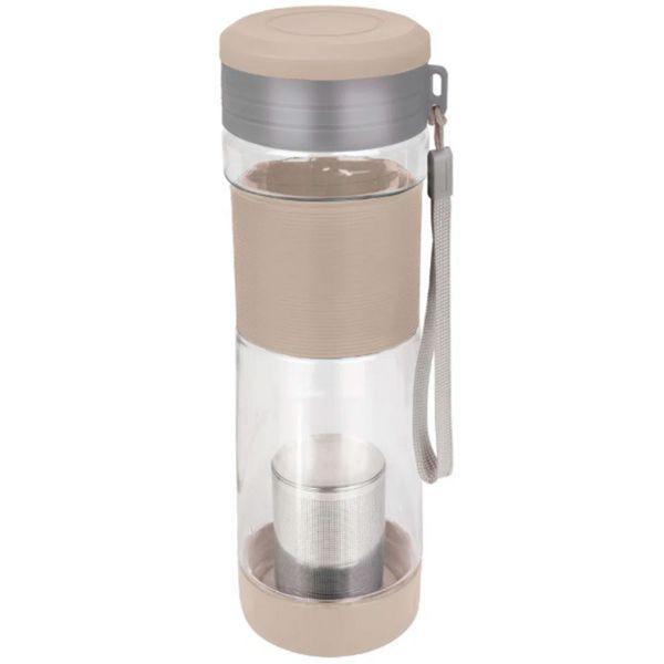 Imagem de Garrafa com Infusor 550ml Bege 8049 - Mor