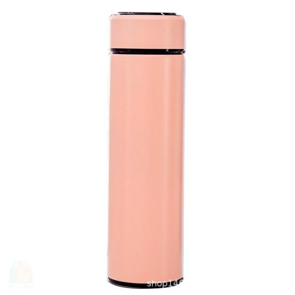 Garrafa Com Tela De Led Temperatura 480Ml Smart - Wstore Imagem de Garrafa Com Tela De Led Temperatura 480Ml Smart
