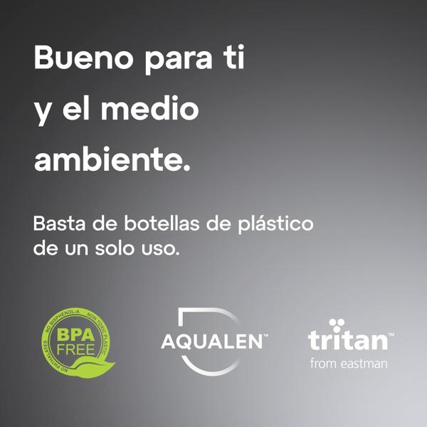 Garrafa de água AQUAPHOR City 500mL com filtro de carbono ativado Imagem de Garrafa de água AQUAPHOR City 500mL com filtro de carbono ativado