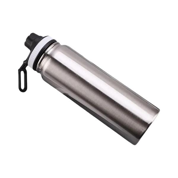 Garrafa de Água de Aço Inoxidável com Isolamento a Vácuo - 600ml e 800ml Imagem de Garrafa de Água de Aço Inoxidável com Isolamento a Vácuo - 600ml e 800ml