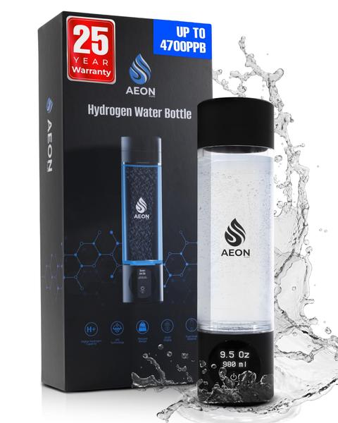 Imagem de Garrafa de água de hidrogênio Aeon Pure Hydrogen 280 mL com SPE e PEM