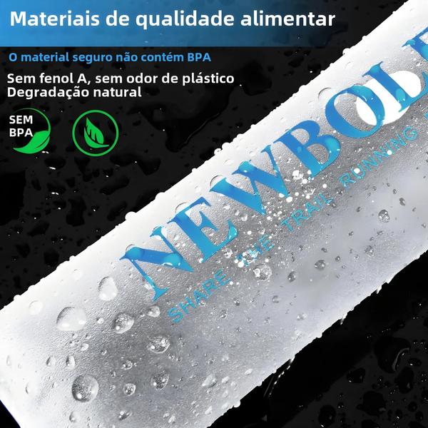 Imagem de Garrafa De Água De Silicone Dobrável 150ml 250ml 300ml 500ml 750ml Ao Ar Livre Correndo Acampamento